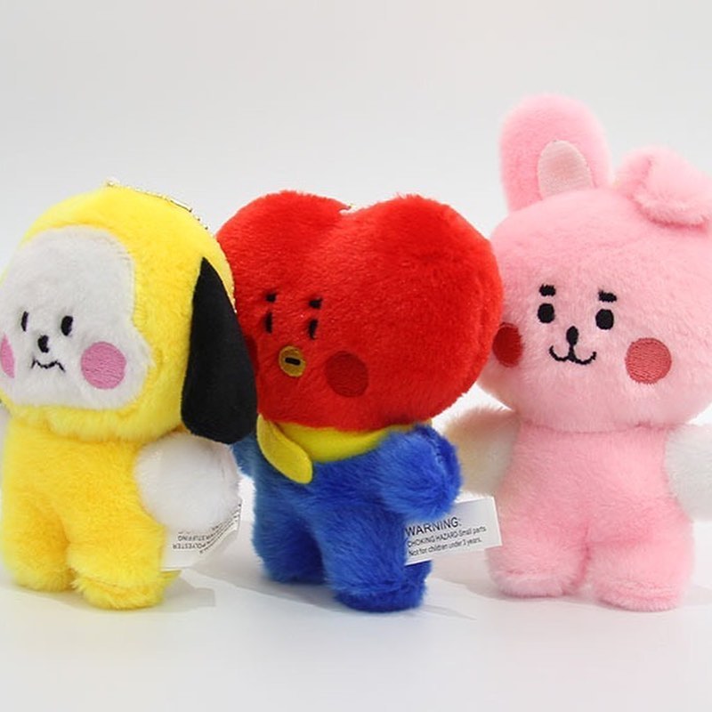 peluche bts peludo 22cm