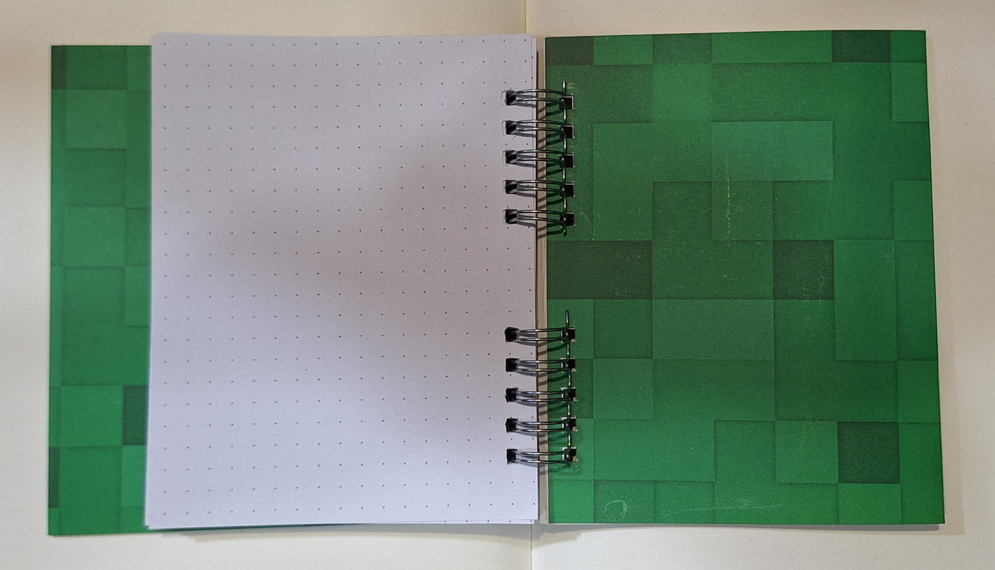 Libreta de Minecraft.