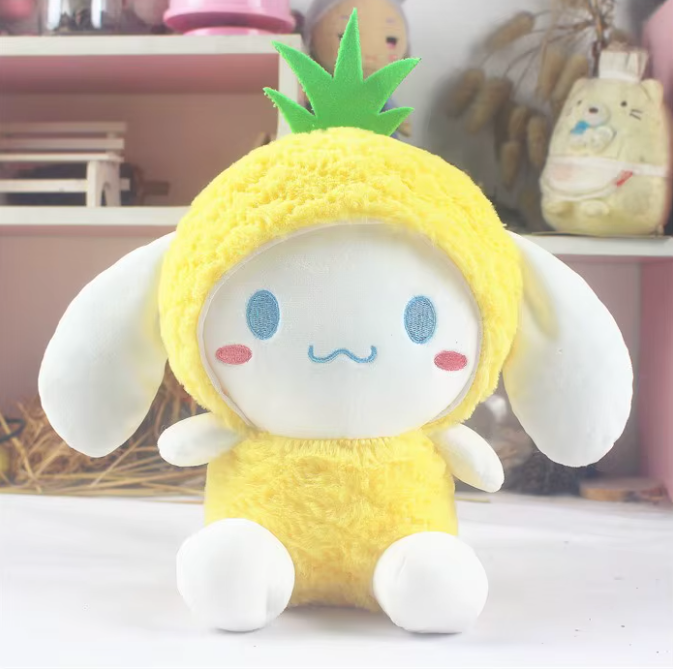 peluche cinnamoroll piña 24cm