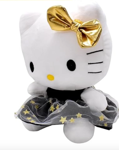 peluche hello kitty black