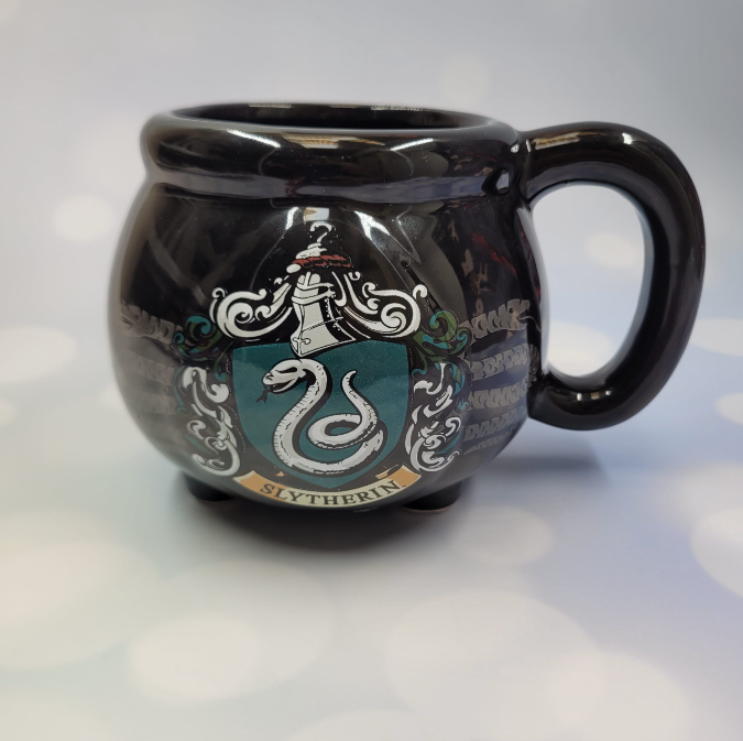 taza slytherin de harry potter