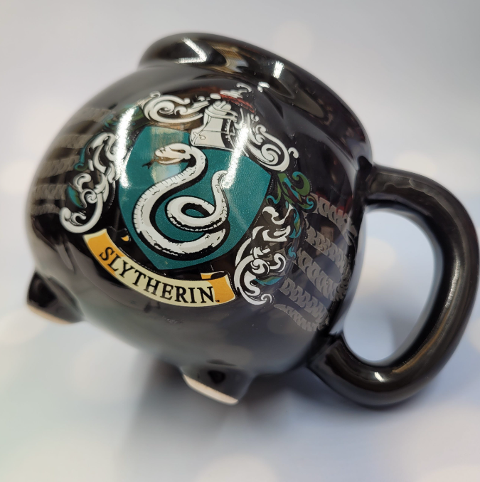 taza slytherin de harry potter