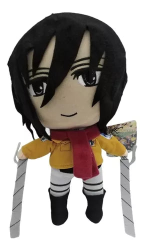 peluche shingeki no kyojin mikasa