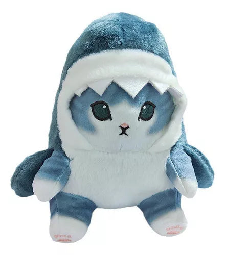 peluche gato tiburon mediano