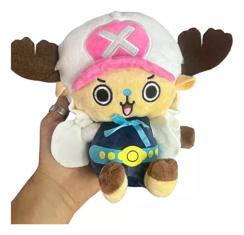 peluche tony tony chopper blanco 23cm