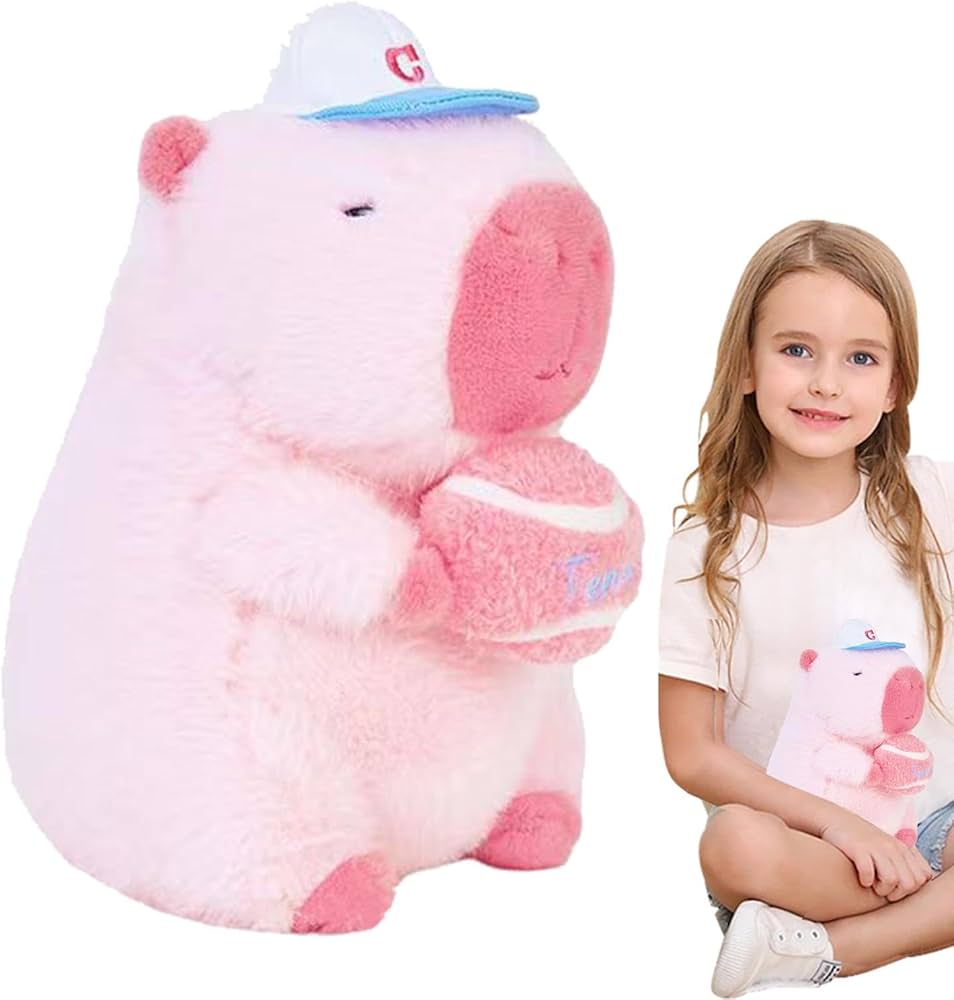 Peluche Capibara rosa