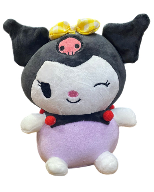 peluche kuromi lazo amarillo