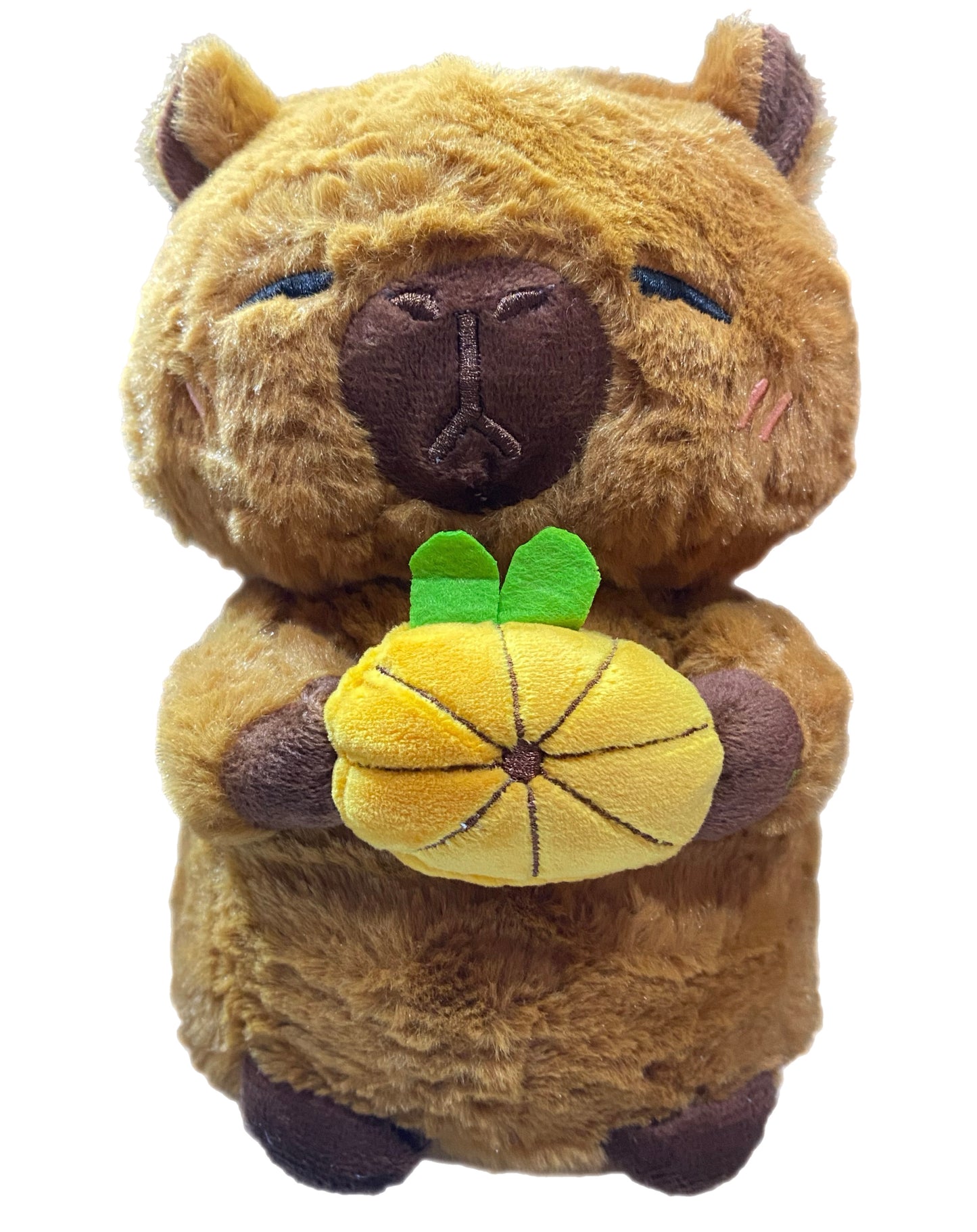 peluche capibara fruta 22cm