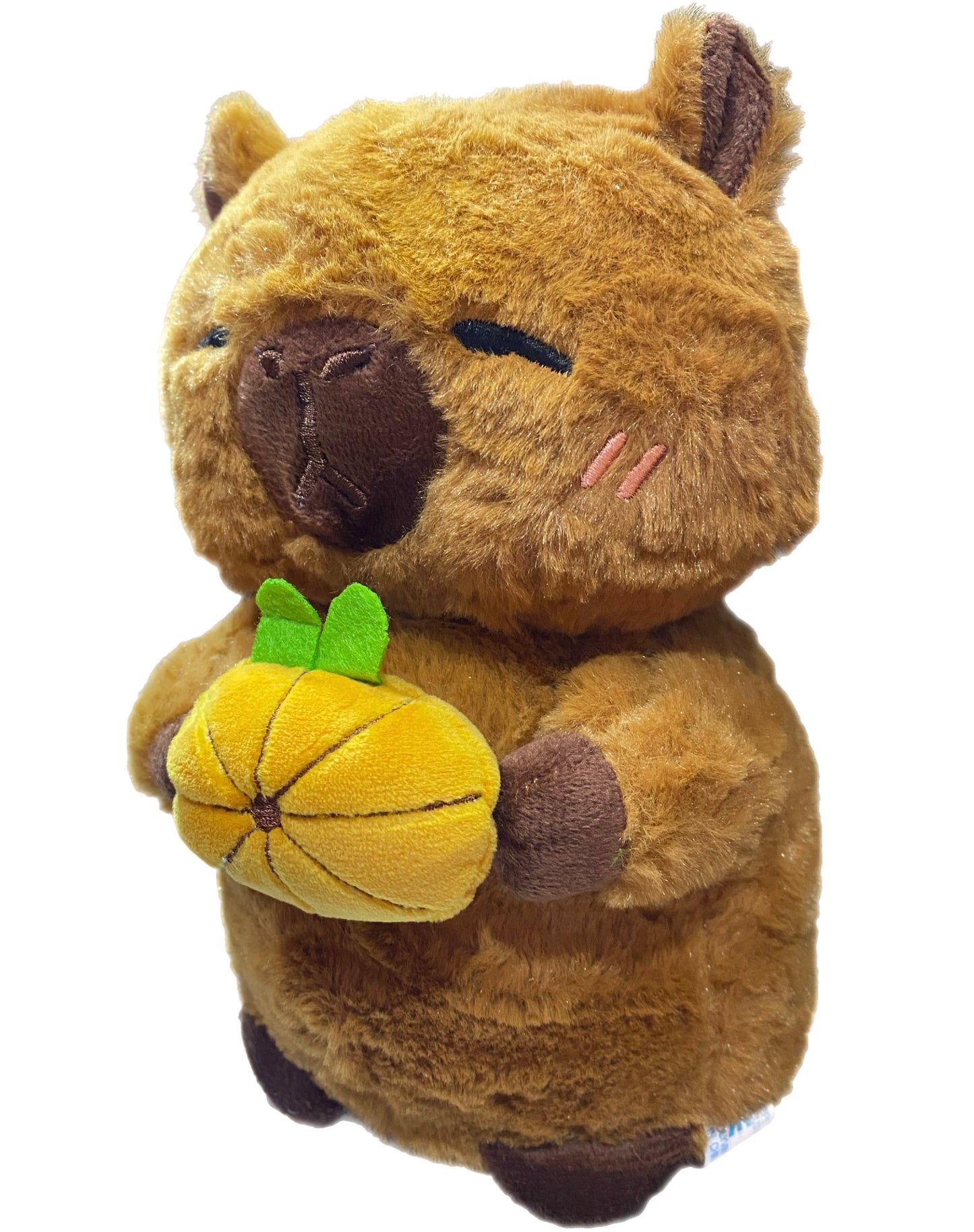 peluche capibara fruta 22cm