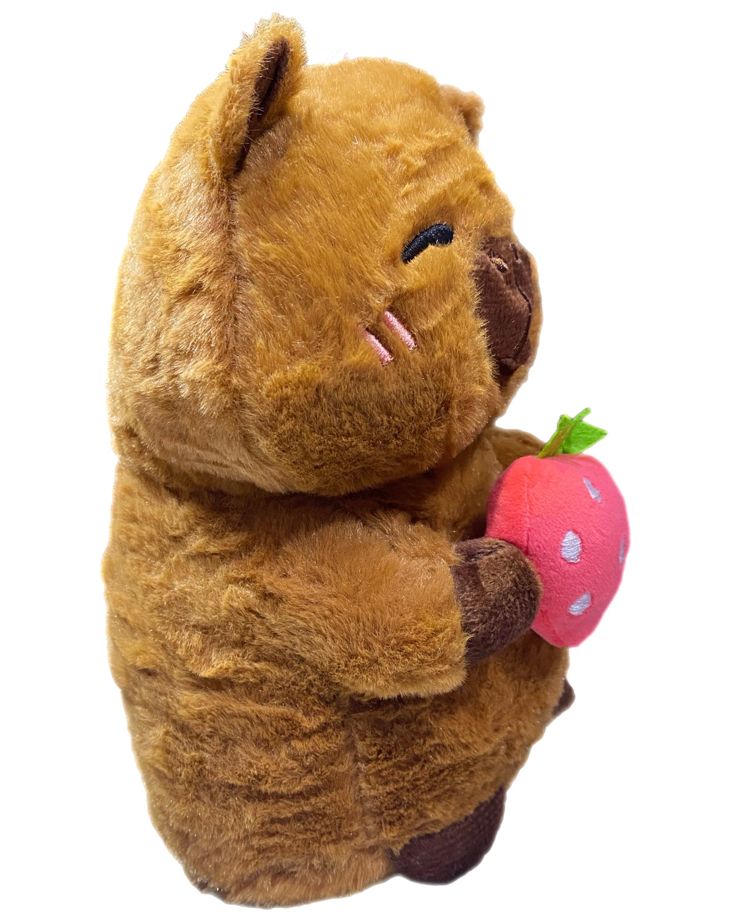 peluche capibara fruta 22cm