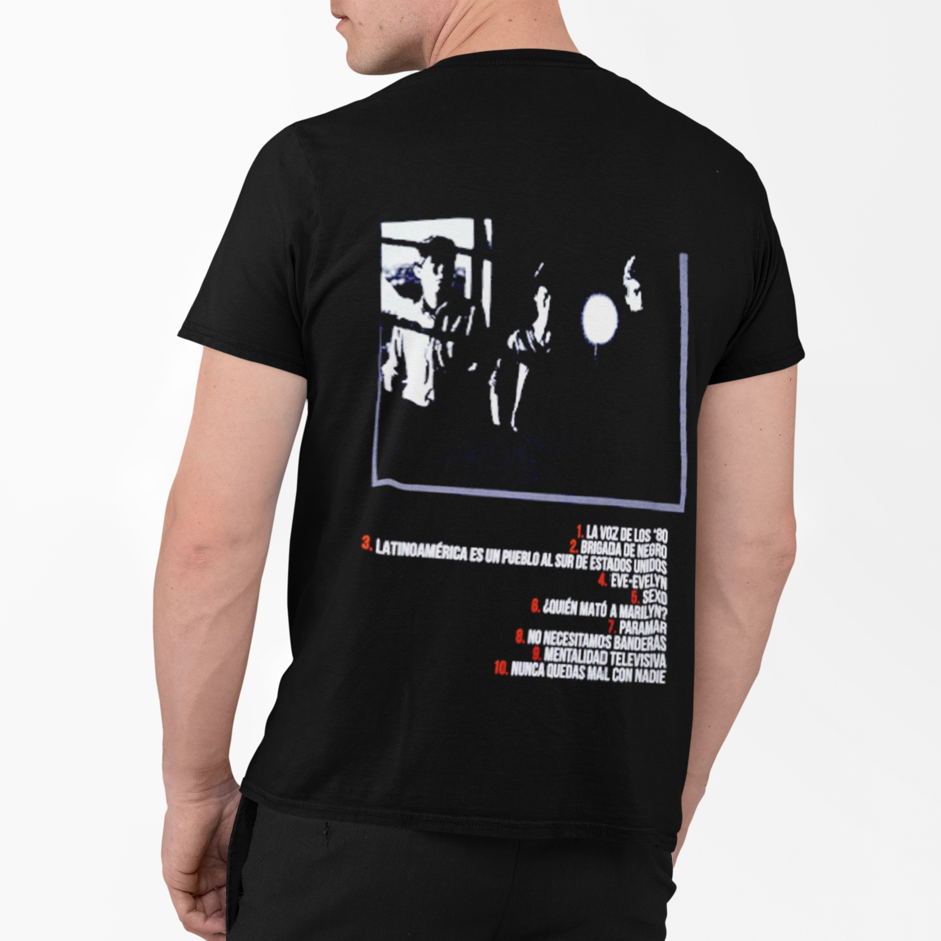 Polera de La voz de los 80s