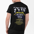 Polera Metallica and Justice For All