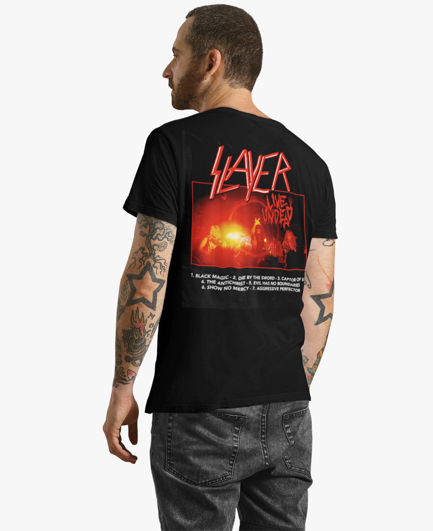 Polera SLAYER Live Undead