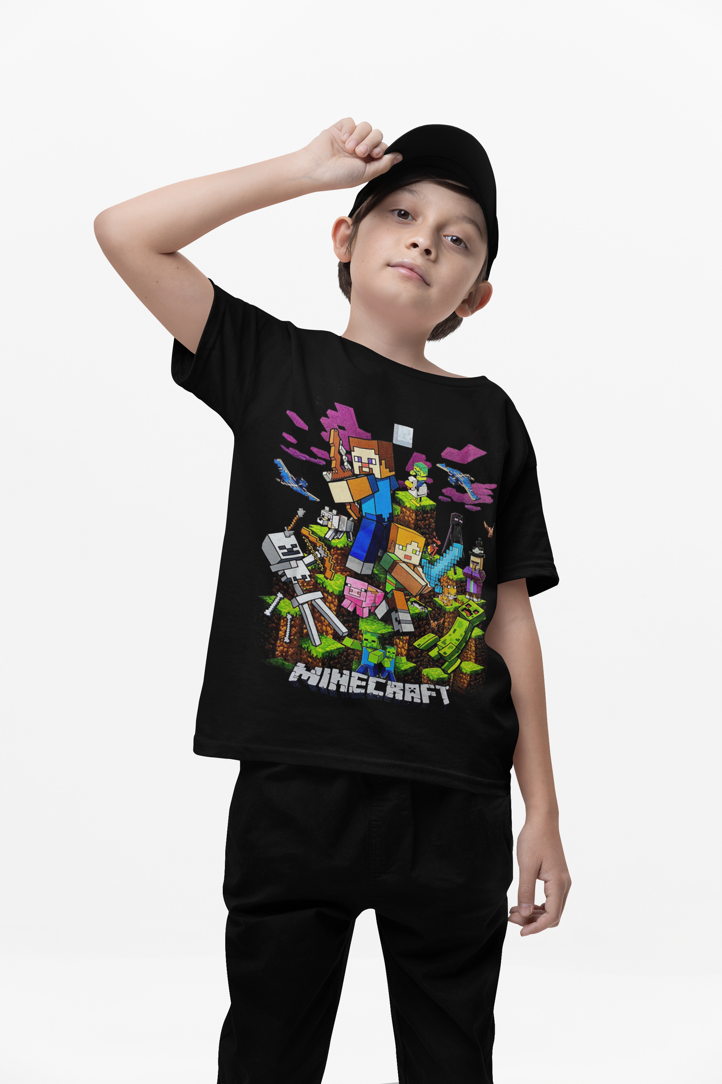 polera minecraft 4