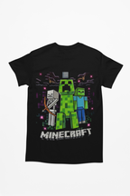 Polera Minecraft Steve