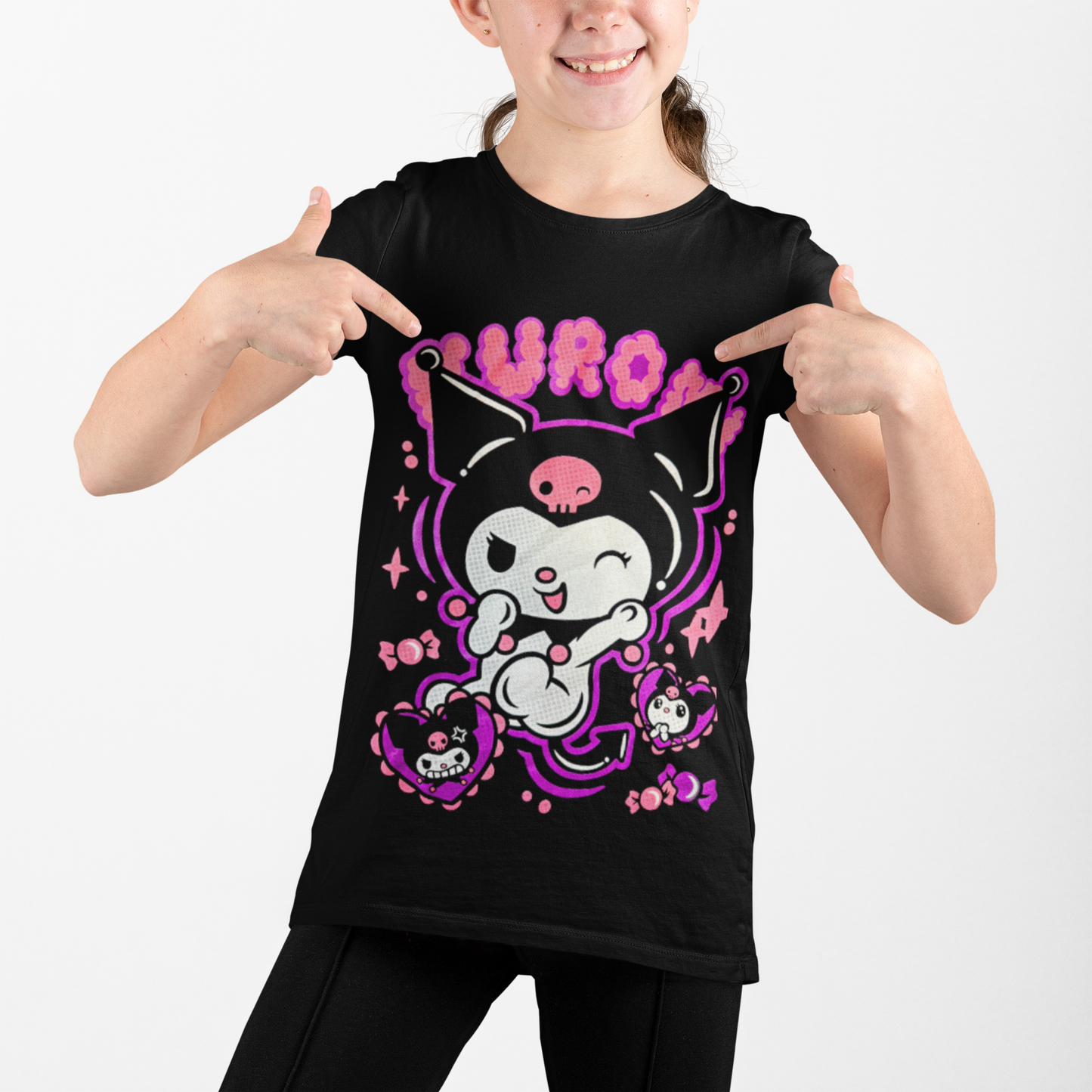 Polera de kuromi 4