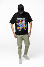 Polera Minecraft Amigos