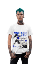 polera Hunter x Killua Blanca - amplitudmodulada