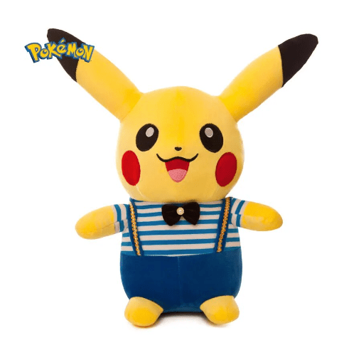 Peluche Pikachu jardinera 50 cm - amplitudmodulada