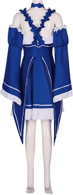 disfraz Re Zero Ram Rem azul - amplitudmodulada