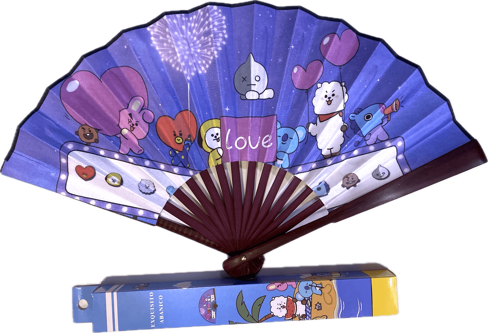 abanico bts l 27cm - amplitudmodulada