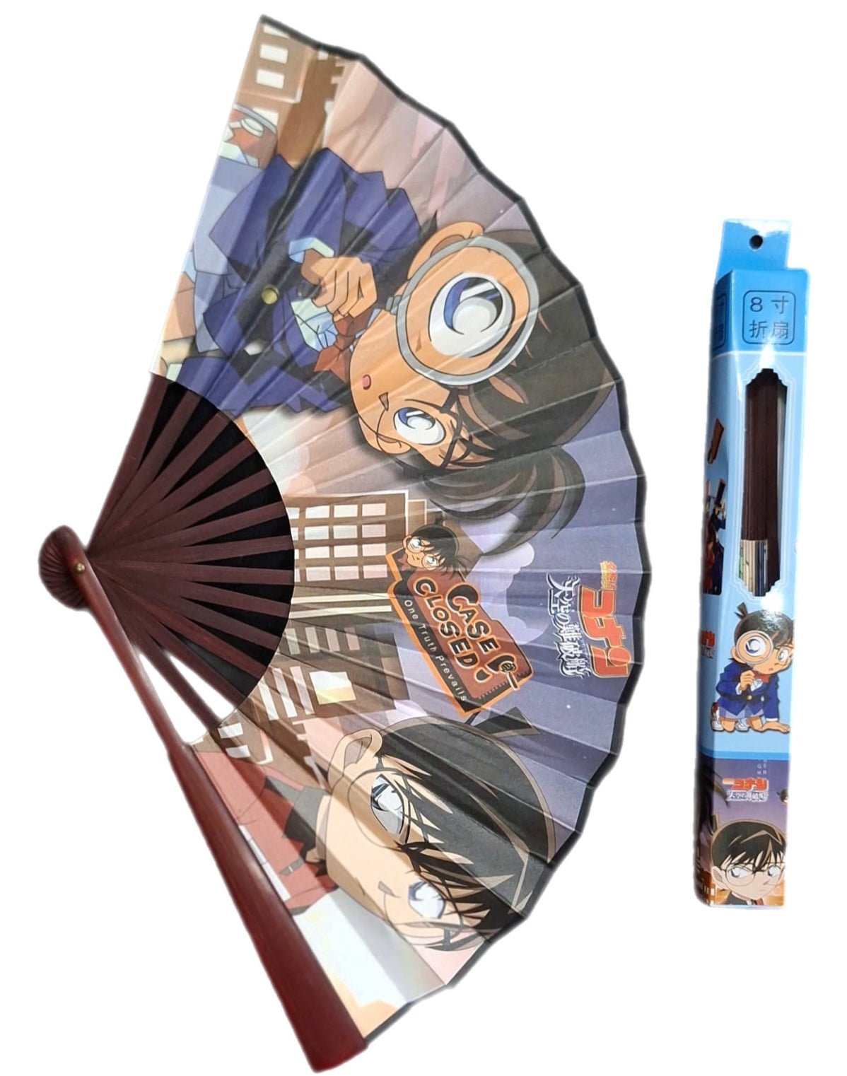 Abanico detective conan III 27cm - amplitudmodulada
