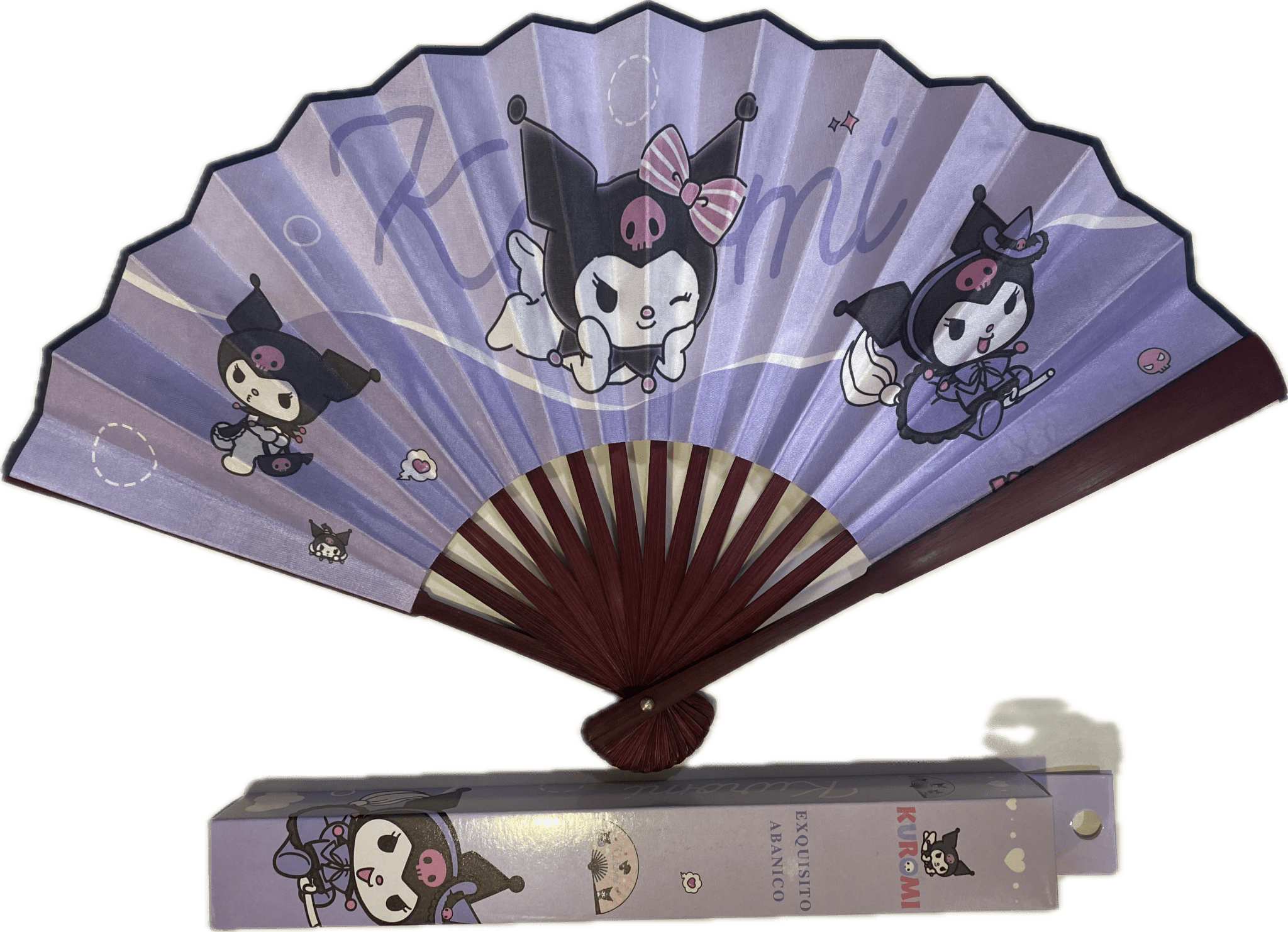 abanico kuromi ll 27cm - amplitudmodulada