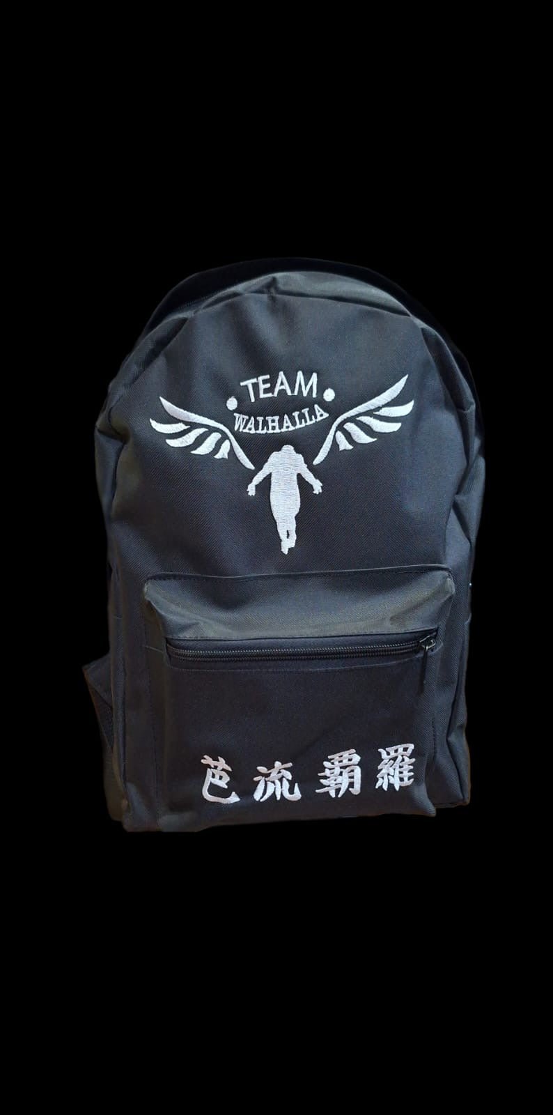 Mochila Bordada del Team Walhalla de Tokyo Revengers – amplitudmodulada