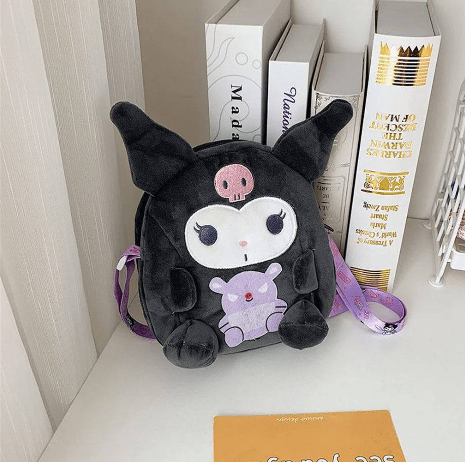 cartera de kuromi, pompompurin, my melody, cinnamoroll - amplitudmodulada