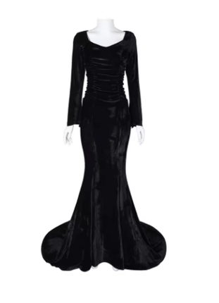 Disfraz Cosplay de Morticia Addams - amplitudmodulada