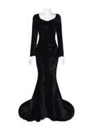 Disfraz Cosplay de Morticia Addams - amplitudmodulada