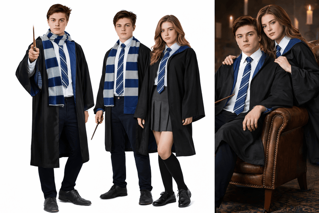 Disfraz Cosplay Harry Potter Ravenclaw - amplitudmodulada