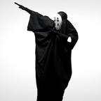 Disfraz cosplay de sin cara de el viaje de chihiro - amplitudmodulada