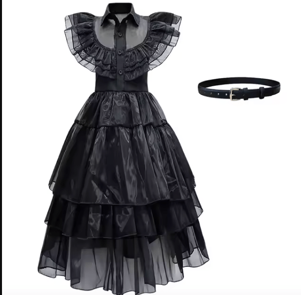 Disfraz Cosplay de Merlina baile - amplitudmodulada