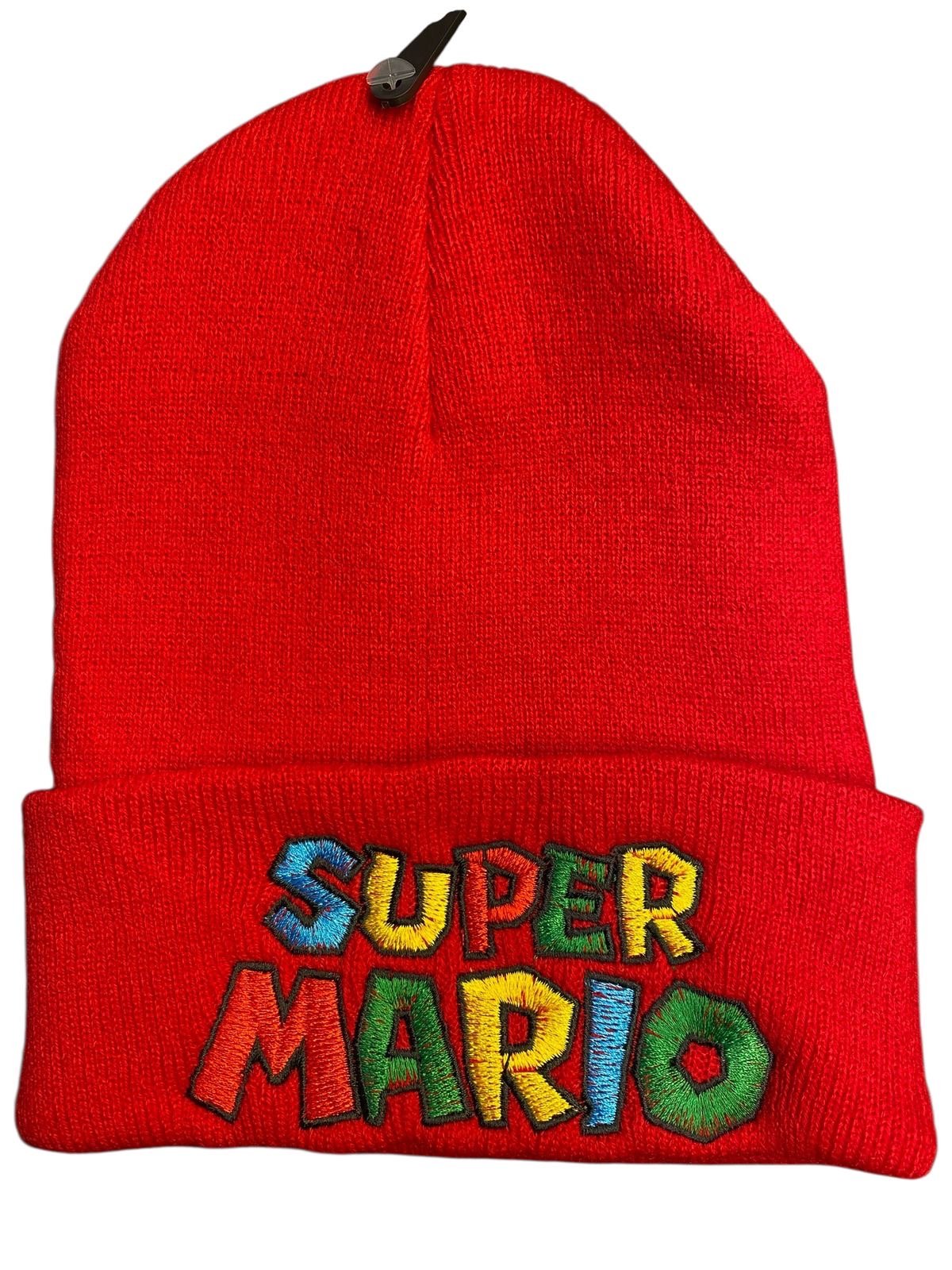 Gorro de lana súper Mario - amplitudmodulada