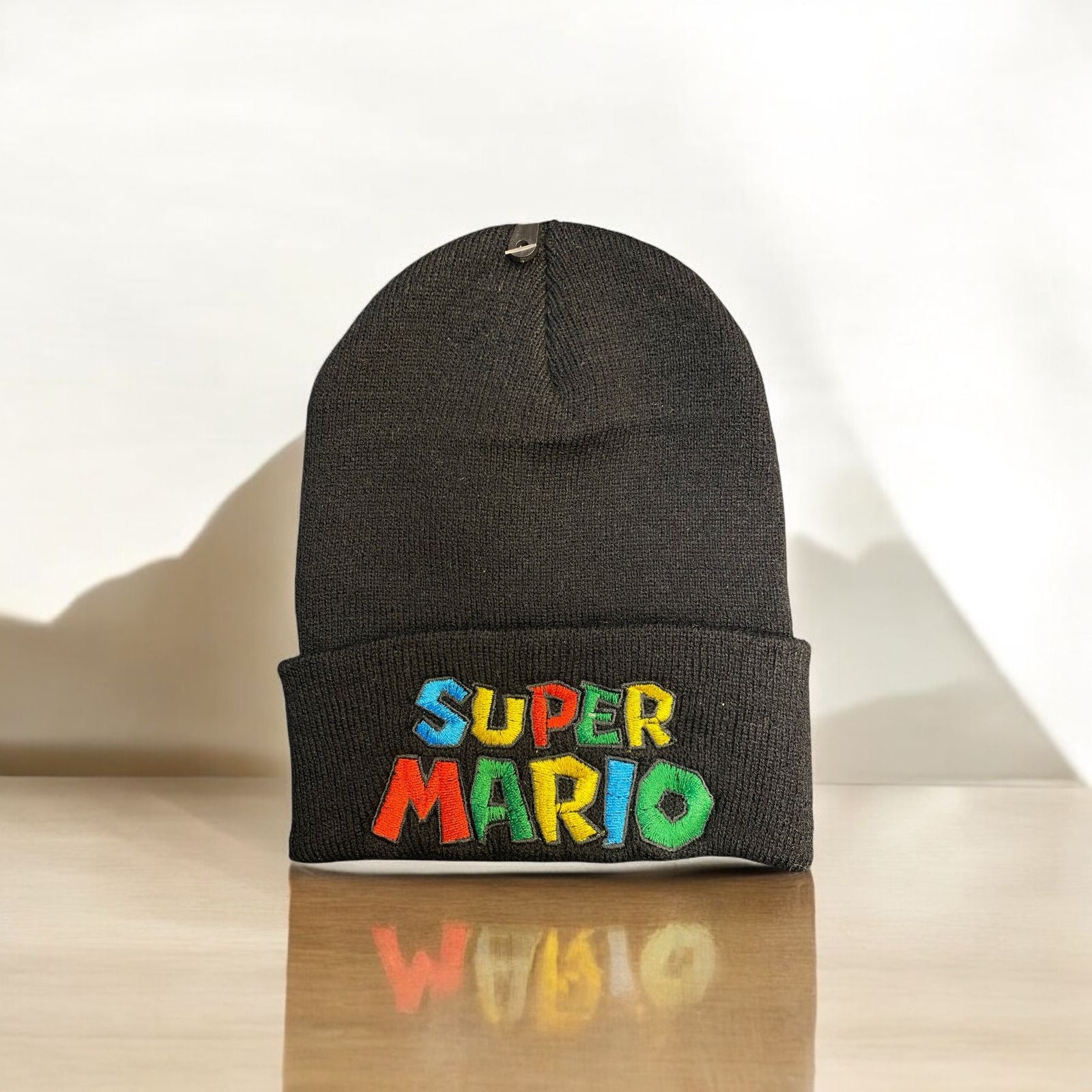 Gorro de lana súper Mario - amplitudmodulada
