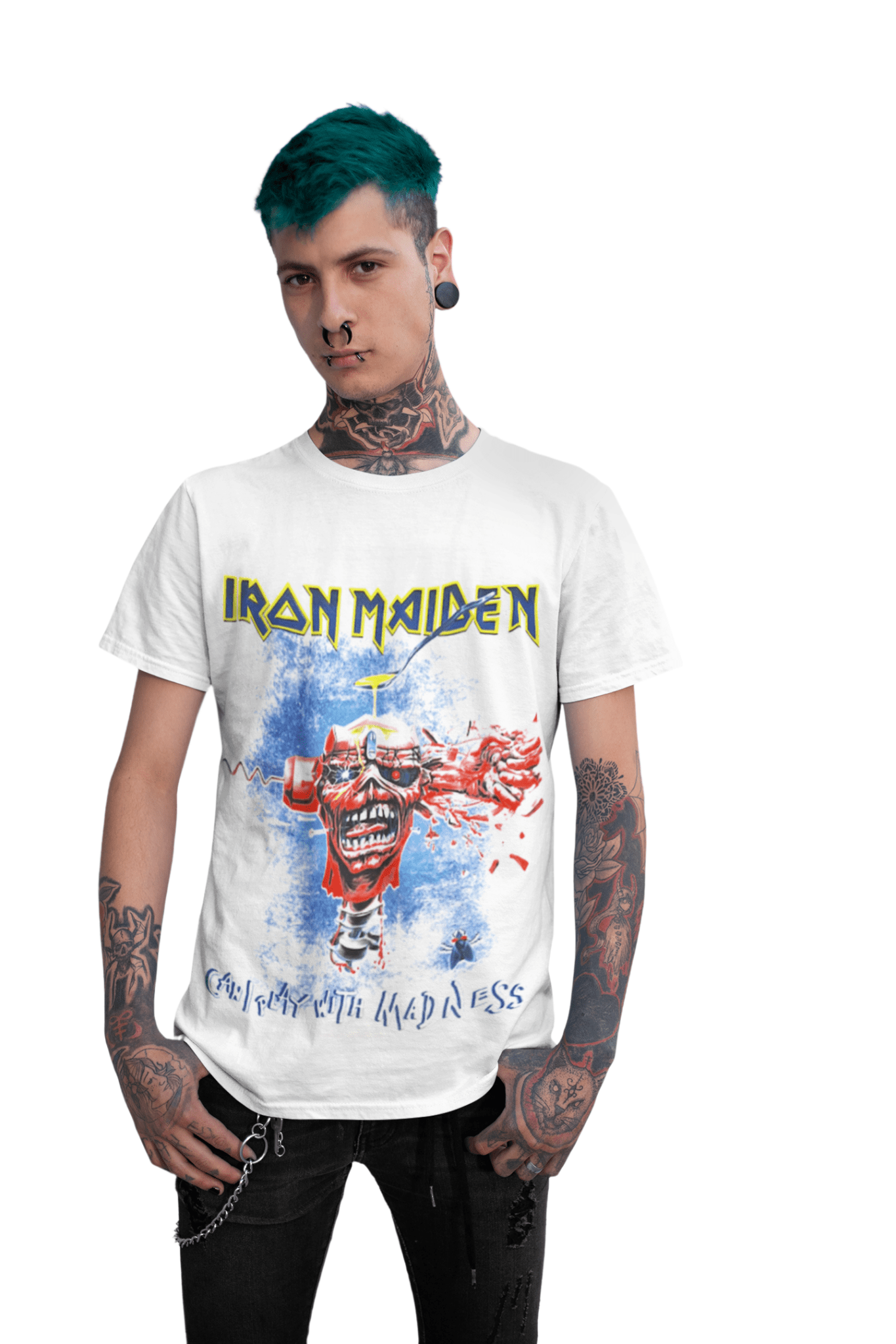 Polera Iron Maiden Can Play With Madness - amplitudmodulada