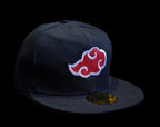 Jockey o gorro Akatsuki Bordado negro - amplitudmodulada