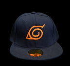 Jockey o gorro naruto shippuden Bordado negro - amplitudmodulada