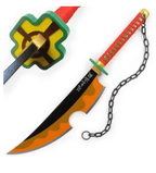 katanas gemelas tengen uzui 80 cm cada una - amplitudmodulada