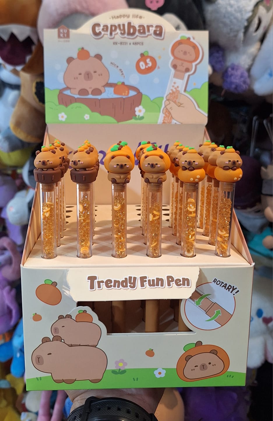 lapiz capibara naranja - amplitudmodulada