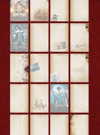 Libreta Harry Potter Magical Moments - amplitudmodulada