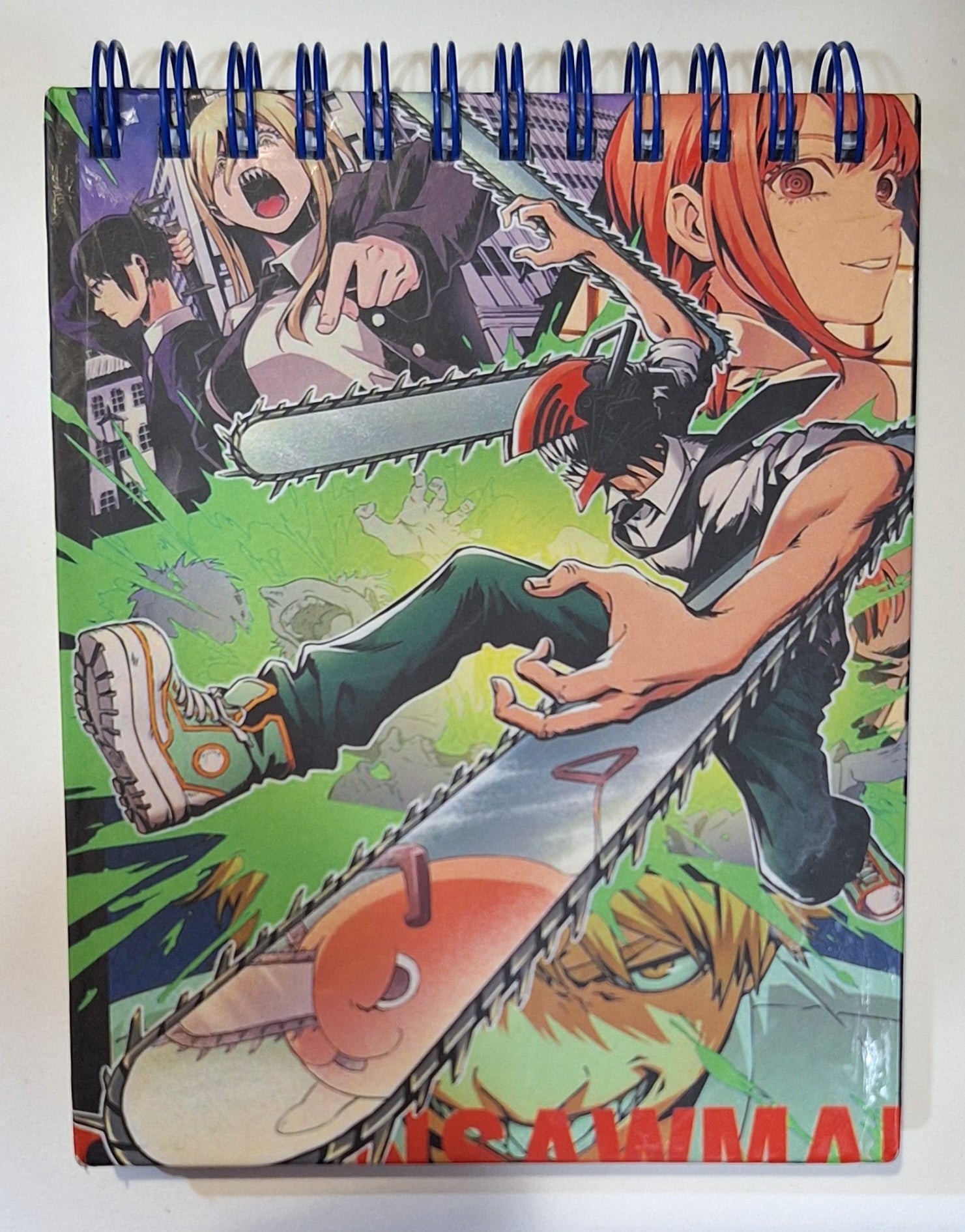 Libreta de Chainsaw Man - amplitudmodulada
