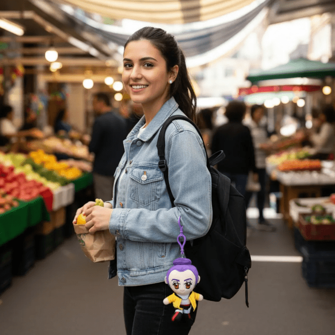 llavero guerreras k - pop rumi - amplitudmodulada