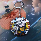 Llaveros metalicos moviles de One Piece - amplitudmodulada