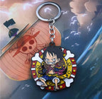 Llaveros metalicos moviles de One Piece - amplitudmodulada