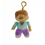 llavero minecraft peluche 13cm - amplitudmodulada