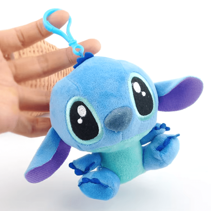 llavero stitch y angie de peluche - amplitudmodulada