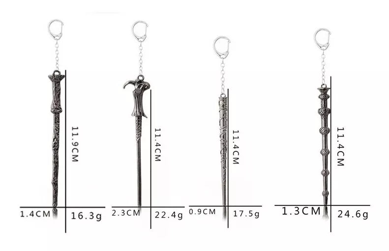 llavero varitas harry potter - amplitudmodulada