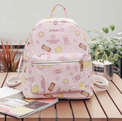 mochila sakura card captor rosada - amplitudmodulada